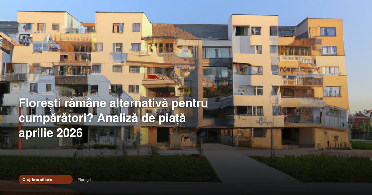 Apartamente Florești: mai este alternativa cumpărătorilor?