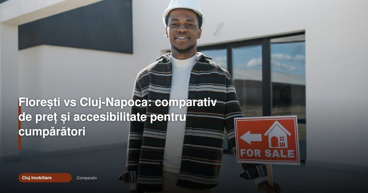 Florești vs Cluj-Napoca prețuri: unde mai e loc de cumpărat?