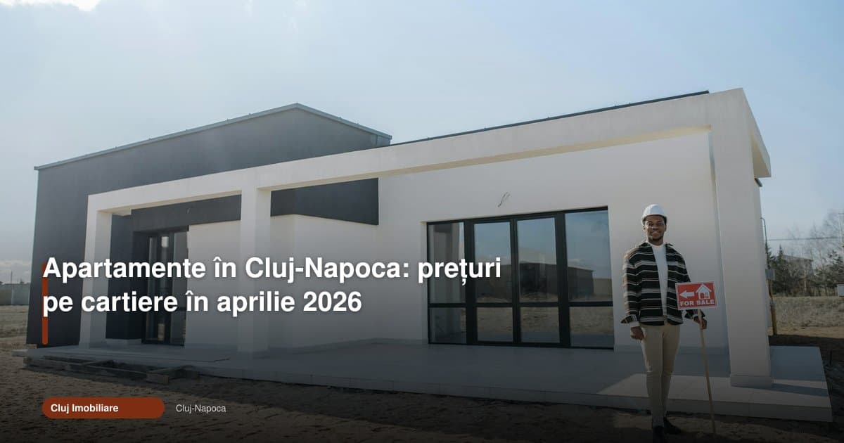 apartamente cluj napoca preturi 2026: scumpiri pe cartiere
